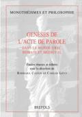 Mon 15, Geneses de L'Acte de Parole, B. Cassin & C. Levy