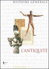 Histoire générale. Per le Scuole superiori. 1.L'antiquité