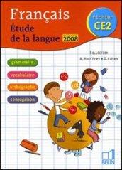Français CE2. Etude de la langue fichier. Per la Scuola elementare