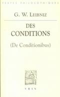 Gottfried Wilhelm Leibniz: de Conditionibus