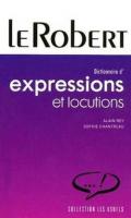 Dictionnaire des expressions et locutions