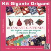 Kit gigante origami. Fantasie giapponesi