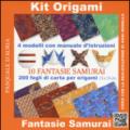 Kit origami. 10 fantasie samurai. Con gadget