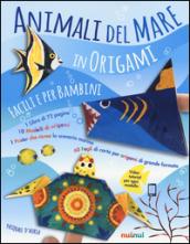 Animali del mare in origami facili per bambini. Con gadget