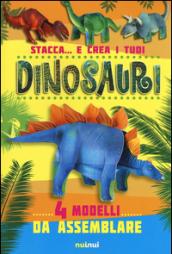 Stacca... e crea i tuoi dinosauri. Ediz. illustrata