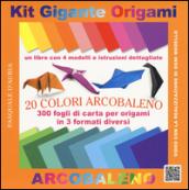 Kit gigante origami arcobaleno. Ediz. a colori. Con gadget