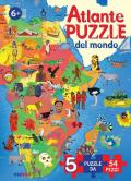 Atlante puzzle del mondo. Ediz. a colori