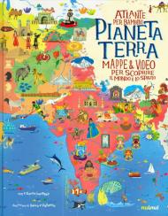 Pianeta Terra. Atlante per bambini. Mappe & video per scoprire il mondo e lo spazio. Ediz. a colori. Con Poster