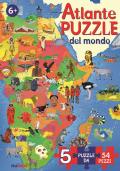 Atlante puzzle del mondo. Ediz. a colori