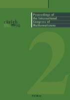 Proceedings of the International Congress of Mathematicians: August 3 11, 1994 Zurich, Switzerland