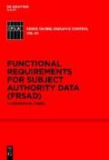 Functional Requirements for Subject Authority Data (Frsad): A Conceptual Model