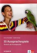 33 Aussprachespiele : Deutsch als Fremdsprache (2CD audio)