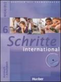 Schritte international. Kursbuch-Arbeitsbuch. Per le Scuole superiori. Con CD Audio: 6