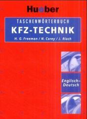 Taschenworterbuch Kfz-Technik. Englisch-Deutsch