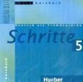 Schritte 5. 2 Audio-CDs zum Kursbuch: Deutsch als Fremdsprache