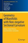 Geometry of Manifolds with Non-Negative Sectional Curvature: Editors: Rafael Herrera, Luis Hernandez-Lamoneda