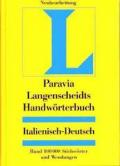 Langenscheidts Handwörterbuch, Paravia Handwörterbuch Italienisch