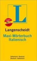 LANGENSCHEIDT MAXI WORTERBUCH ITALIENISCH