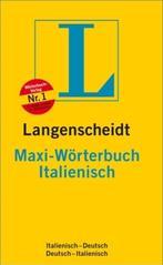 LANGENSCHEIDT MAXI WORTERBUCH ITALIENISCH