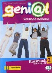 Geni@l. Arbeitsbuch. Per la Scuola media. Ediz. italiana. Con CD-ROM: 2