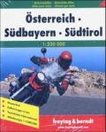 Österreich / Südbayern / Südtirol 1 : 200 000. Motorradatlas