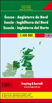 Scozia-Inghilterra nord 1:400.000