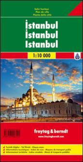 Istanbul 1:10.000: Stadskaart 1:10 000