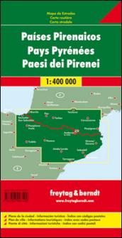 Paesi dei Pirenei 1:400.000