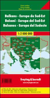 Südosteuropa: 1:2.000.000 (freytag & berndt Auto + Freizeitkarten) (German Edition)