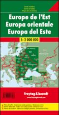 Europa de l'Est 1:2.000.000. Ediz. multilingue