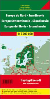 Nordeuropa: 1:2.000.000 (freytag & berndt Auto + Freizeitkarten) (German Edition)