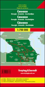 Caucaso, Georgia, Armenia 1:700.000