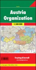 Austria organisation 1:500.000