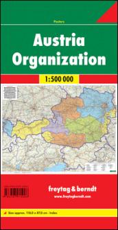 Austria organisation 1:500.000