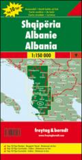 Albania 1:150.000. Ediz. albanese, francese e italiana