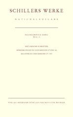Schillers Werke. Nationalausgabe: Band 19/Ii: Historische Schriften. Anmerkungen Zu Den Bänden 17 Und 18, Register Zu Den Bänden 1719/I