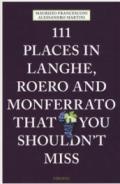 111 Places in Langhe, Roero and Monferrato
