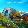 Alpen 2014. Broschürenkalender