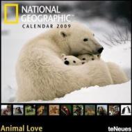 National Geographic Calendar, Animal Love, Broschürenkalender 2009