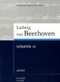 Ludwig Van Beethoven. Sonaten III