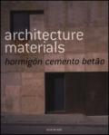 Architecture materials concrete. Ediz. multilingue