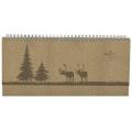 Agenda da tavolo 2020 Terra, 12 mesi, settimanale, Alpha Edition Nature Line - 29,7x13,5