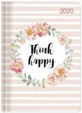 Agenda 2020 Think Happy, 12 mesi, settimanale Alpha Edition Ladytimer - 10,7x15,2