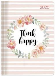 Agenda 2020 Think Happy, 12 mesi, settimanale Alpha Edition Ladytimer - 10,7x15,2