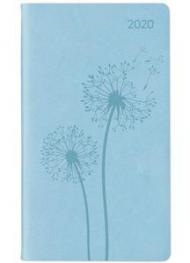 Agenda 2020 Azzurro Pastel, 12 mesi, settimanale Alhpa Edition Ladytimer Slim Deluxe Pastel Blue - 9x15,6