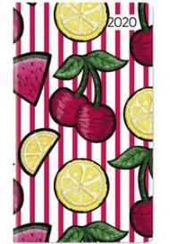 Agenda 2020 Frutti, 12 mesi, settimanale Alpha Edition Ladytimer Slim - 9x15,6