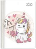 Agenda 2020 Unicorno, 12 mesi, settimanale Alpha Edition Ladytimer - 10,7x15,2