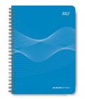 Agenda Settimanale Spiralata 2017 Pp Blu