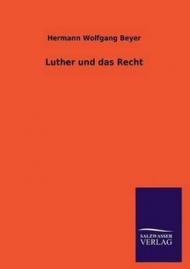 Luther Und Das Recht