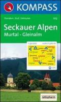 Carta escursionistica n. 223. Austria. Ad est delle Alpi. Vienna, Stiria... Sexkauer Alpen, Gleinalm 1:50.000. Adatto a GPS. DVD-ROM digital map